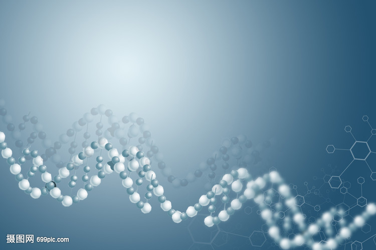 化學(xué)分子科技背景